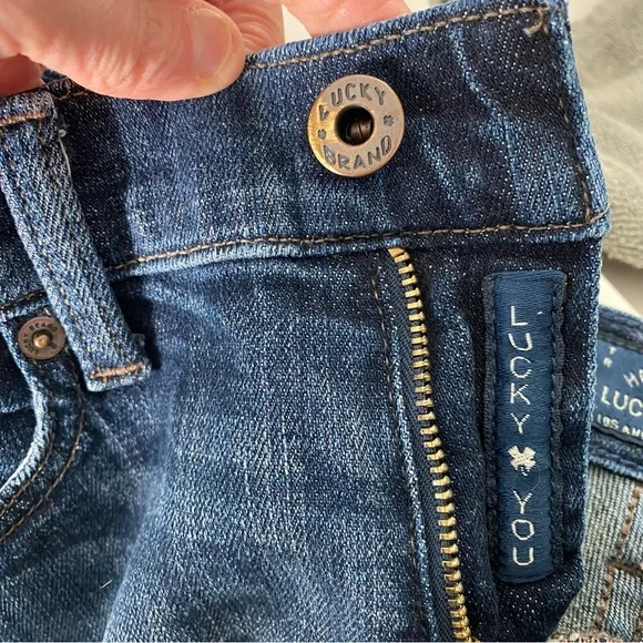 Lucky Brand Jean Shorts Denim Cut Off Boho Size 2 / 26 - Picture 9 of 15
